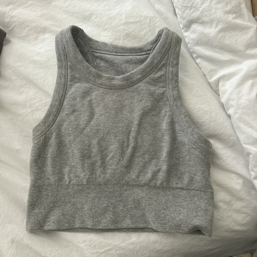 ALO Yoga Gray Tank Top